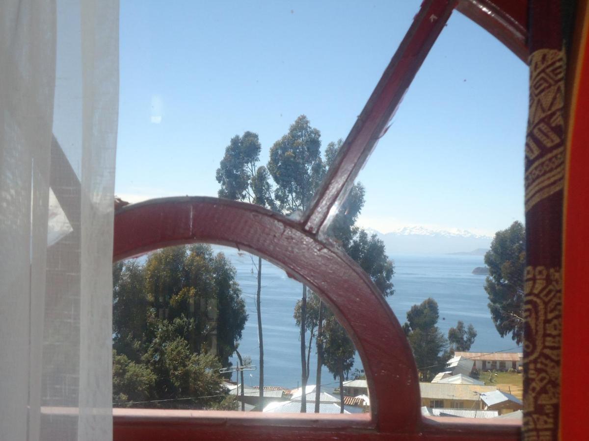 Hostal Del Sol Isla Del Sol Buitenkant foto