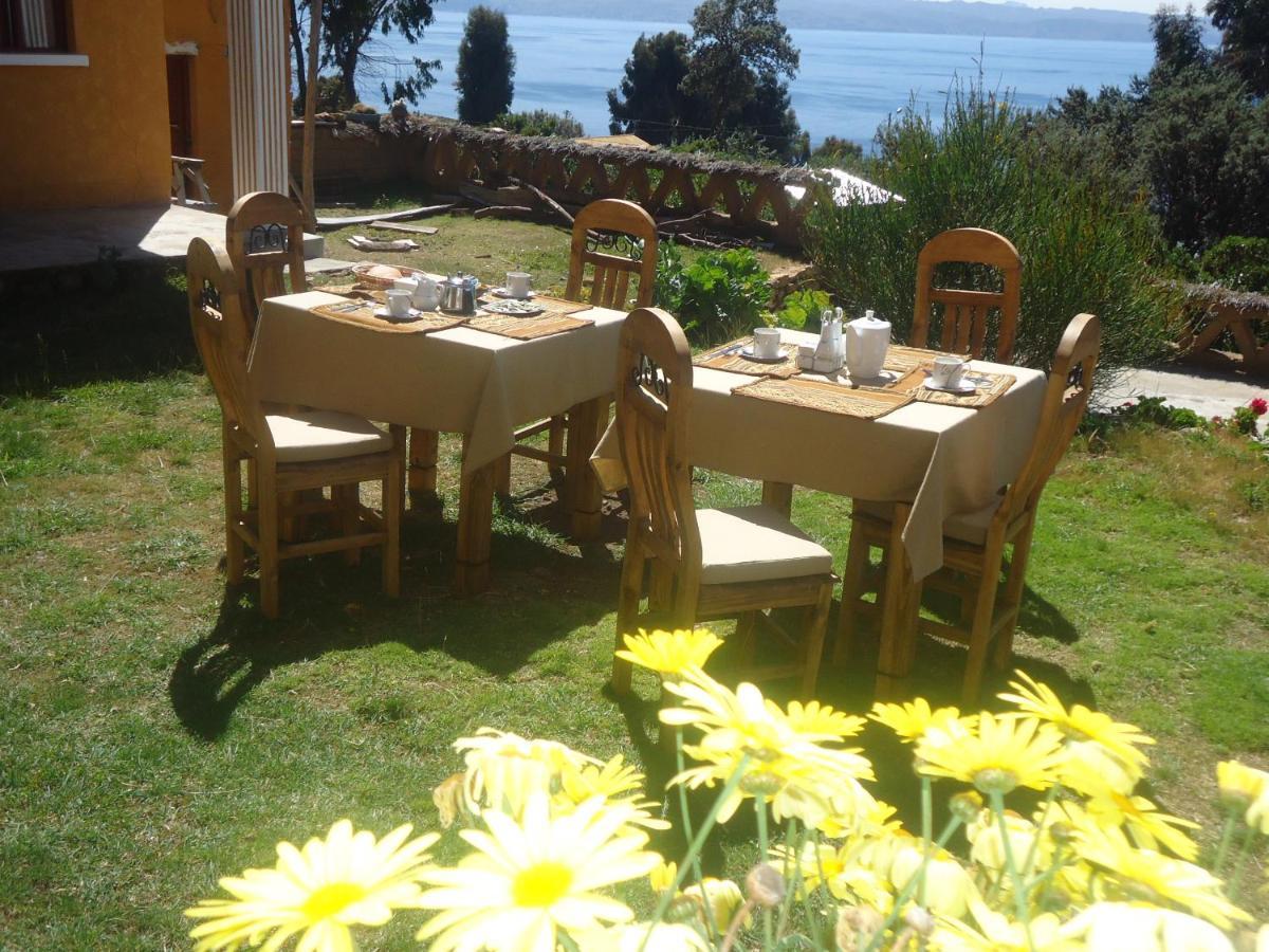 Hostal Del Sol Isla Del Sol Buitenkant foto